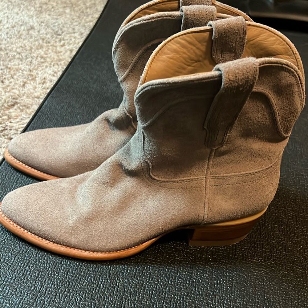 Tecovas women’s suede cowgirl boots size 9